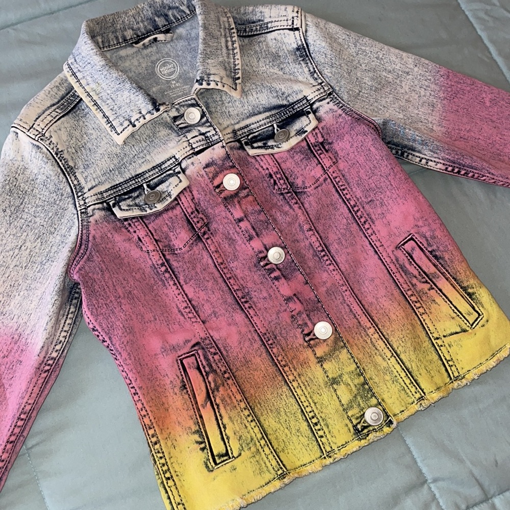 Girls Jean Jacket. - Picture 3 of 5